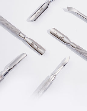 Professional NGHIA Nail Clippers Steel Pusher Nail Remover S511 Stainless Steel Double-Headed Care Cuticle Pusher Manicure Nail Art Tool