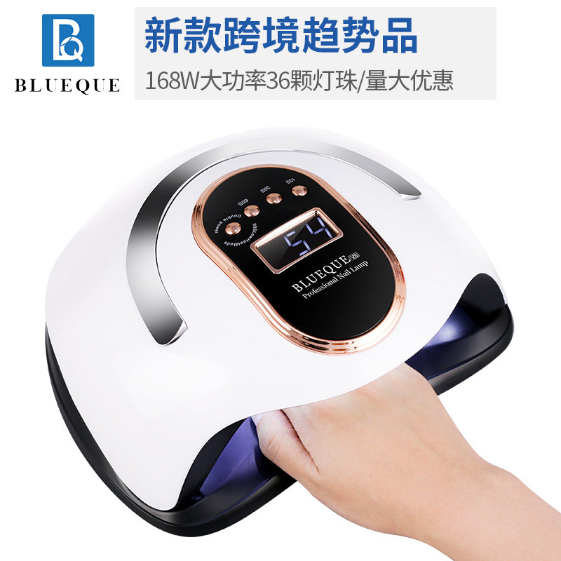 BQ-V8 Nail Lamp 168W High Power Nail Machine UV Light