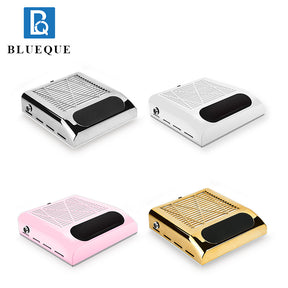 Adjustable Wind Speed 80W Nail Dust Collector Low Noise Desktop Powerful Nail Dust Collector with Filter