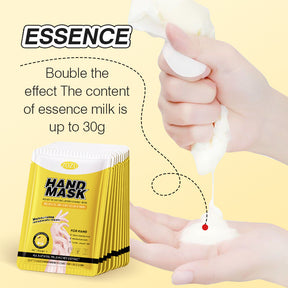 Cross-border In-stock Hand Mask Foot Mask ZOZU Skin Rejuvenation Honey Ginger Nourishing Hand and Foot Care Cross-Border Foreign Trade Factory Direct Sales