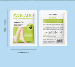 Full English Hand and Foot Mask Series FAYANKOU Vaseline Long Foot Mask Hand Mask Cross-Border Foreign Trade Factory Direct Sales