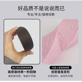 High Quality Nail Art Sponge Sanding Strip Non-Sanding Half-Moon Sponge File Polishing Tool Nail Surface Polishing Tool
