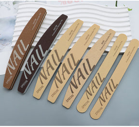 Russian-style High-quality Professional Nail Technician Specialized Nail File Sponge Scrub Double-sided rubbing strips can be washed repeatedly