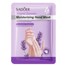 Full English Hand Mask SADOER Rose Lavender Goat Milk Lubricating Hand Mask Cross-Border Foreign Trade Factory Direct Sales