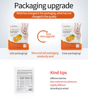 Full English Hand Mask SADOER Rose Lavender Goat Milk Lubricating Hand Mask Cross-Border Foreign Trade Factory Direct Sales