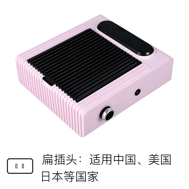 80W Adjustable Speed High Power Japanese Style Nail Dust Collector Low Noise Nail Dust Collector with Filter