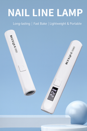 Rechargeable Nail Lamp LED Screen Display Wearable Nail Curing Lamp