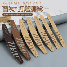 Russian-style High-quality Professional Nail Technician Specialized Nail File Sponge Scrub Double-sided rubbing strips can be washed repeatedly