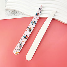 Knife-Shaped High-Quality Nail File, Lightweight Wood Chip File, Polishing Strip, Washable Double-Sided Nail File