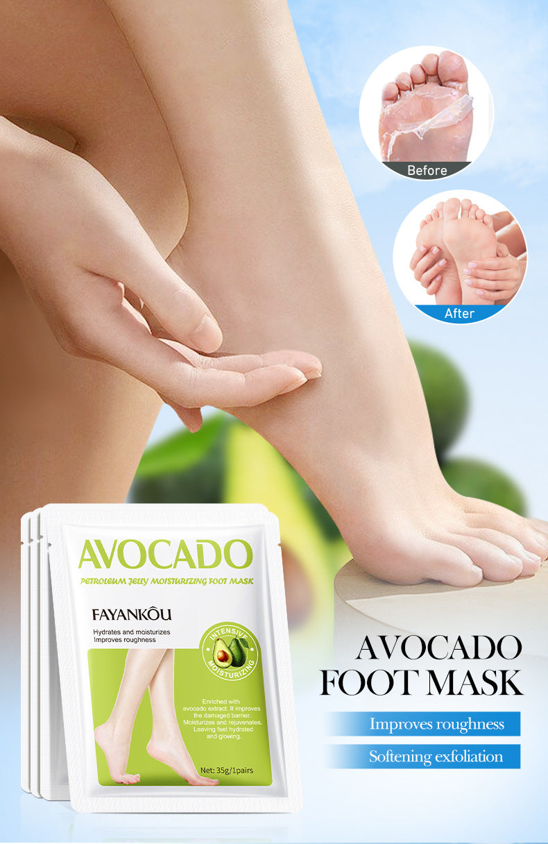 Full English Hand and Foot Mask Series FAYANKOU Vaseline Long Foot Mask Hand Mask Cross-Border Foreign Trade Factory Direct Sales