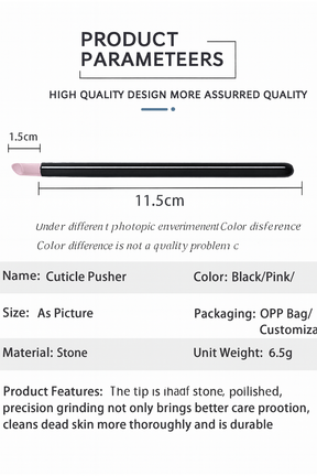 Cuticle Remover Stick Nail Edge Cuticle Remover Finger Nail Tool Grinding Artifact Carving Pen Grinding Sand Quartz Pen