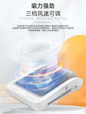 JMD E808P 2-in-1 High-Speed Nail Drill & Dust Collector – Multifunctional Desktop Manicure Machine