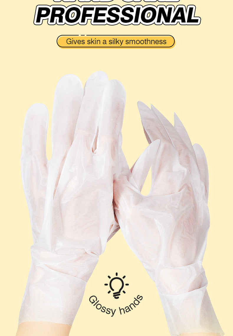 Cross-border In-stock Hand Mask Foot Mask ZOZU Skin Rejuvenation Honey Ginger Nourishing Hand and Foot Care Cross-Border Foreign Trade Factory Direct Sales