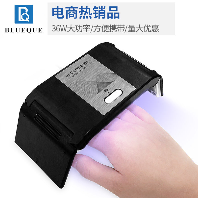 36W Nail Lamp Rechargeable Portable Foldable LED Nail UV Lamp