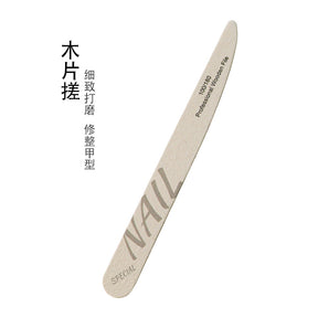High-Quality Professional Nail Technician File Sponge Buffing Strip Double-Sided Nail File Reusable Washable
