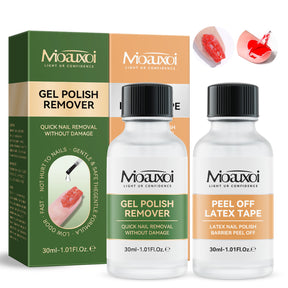 Nail Cuticle Remover Softener Nail Exfoliator Fast Softening Cuticle Nail Care Set