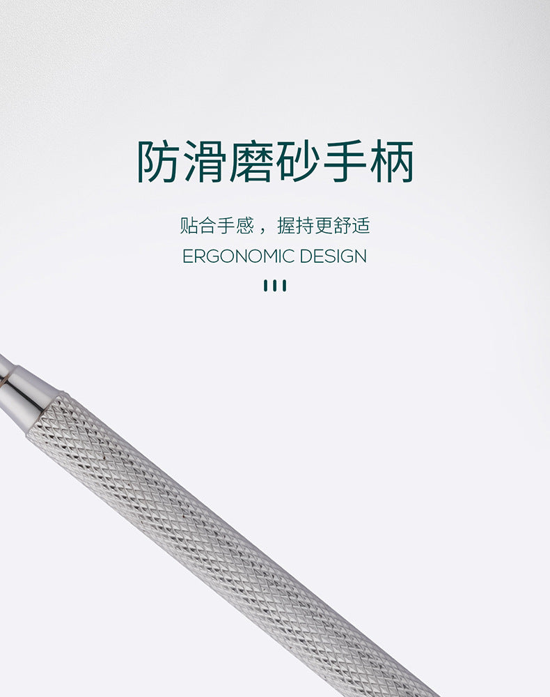 Professional NGHIA Nail Clippers Steel Pusher Nail Remover S511 Stainless Steel Double-Headed Care Cuticle Pusher Manicure Nail Art Tool