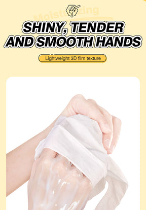 Cross-border In-stock Hand Mask Foot Mask ZOZU Skin Rejuvenation Honey Ginger Nourishing Hand and Foot Care Cross-Border Foreign Trade Factory Direct Sales