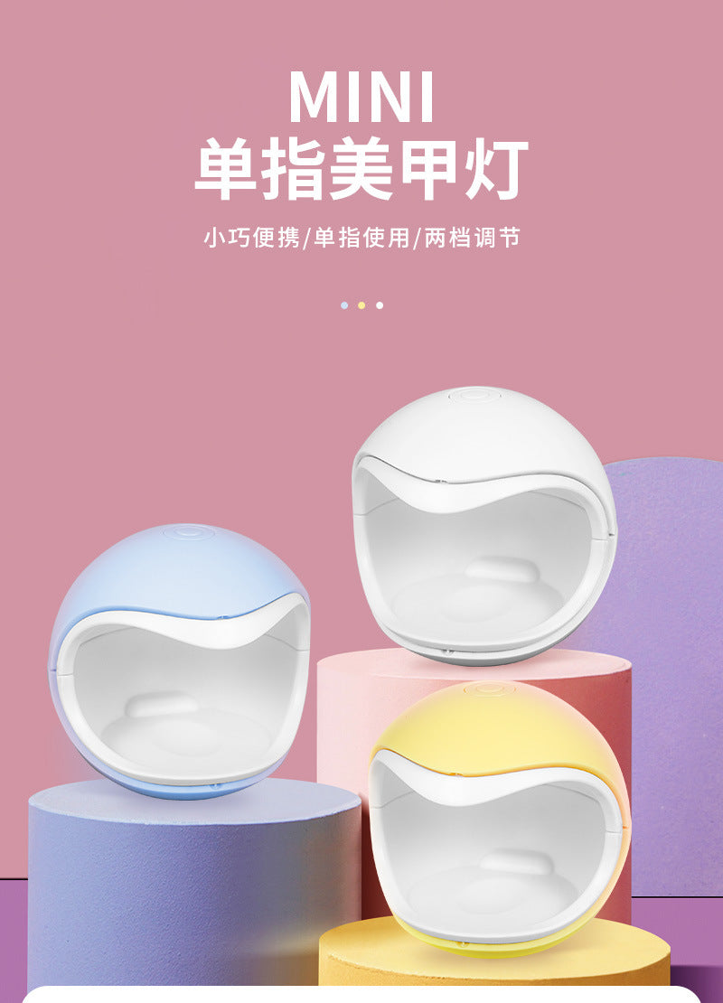 Mini Nail Lamp Wearable Nail UV Light