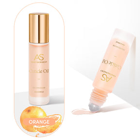 AS Cuticle Oil Nutrient Pen Nail Care Oil Anti-Hangnail Nourishing Nail Edge Nutrient Oil Cuticle Oil Roller Ball10ml