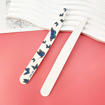 Knife-Shaped High-Quality Nail File, Lightweight Wood Chip File, Polishing Strip, Washable Double-Sided Nail File