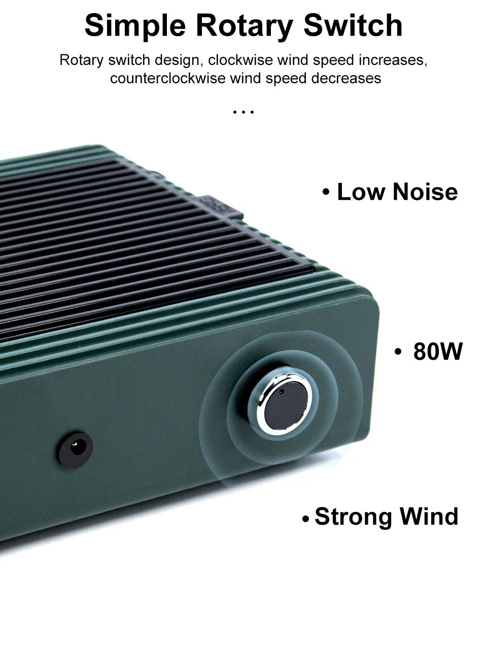 80W Adjustable Speed High Power Japanese Style Nail Dust Collector Low Noise Nail Dust Collector with Filter