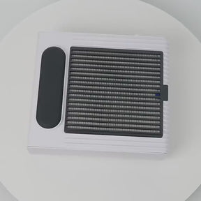 80W Adjustable Speed High Power Japanese Style Nail Dust Collector Low Noise Nail Dust Collector with Filter